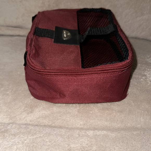 Samsonite red and black zippered bag π - Picture 5 of 7